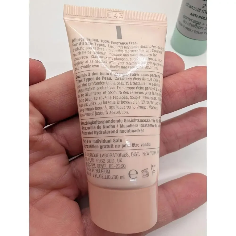 Clinique About Clean & Moisture Surge Overnight Mask & Hydrator 1 oz/30ml